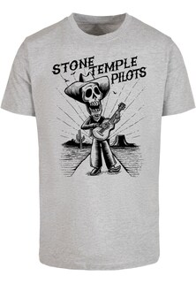 Футболка Merchcode Stone Temple Pilots, пестрый серый