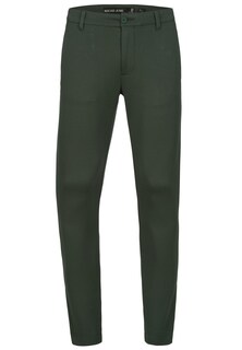 Обычные брюки чинос INDICODE JEANS Roedekro, темно-зеленый