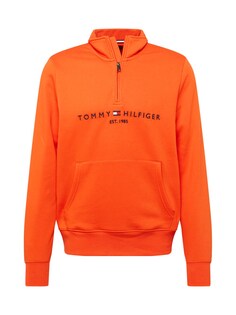 Толстовка Tommy Hilfiger, темно-оранжевый