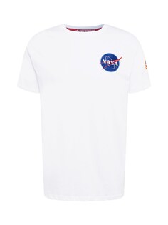 Футболка Alpha Industries Space Shuttle, белый