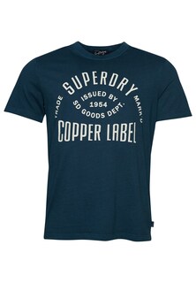 Футболка Superdry, темно-синий