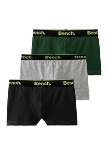 Трусы Bench, пестрый серый/зеленый/темно-зеленый/черный