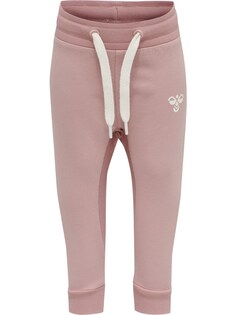 Зауженные тренировочные брюки Hummel Apple, розовый