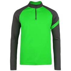 Рубашка для выступлений Nike Dry Academy Pro, неоново-зеленый/черный