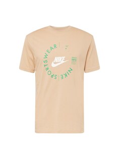 Футболка Nike Sportswear, бежевый