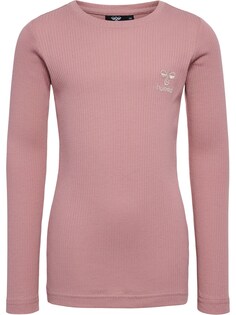 Рубашка Hummel, темно-розовый/белый