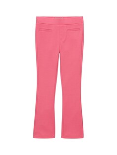 Расклешенные брюки Tom Tailor, розовый