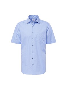 Рубашка на пуговицах стандартного кроя Seidensticker, темно-синий/светло-голубой