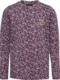 Рубашка Hummel, фиолетовый/светло-фиолетовый