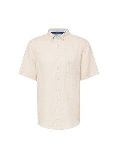 Рубашка на пуговицах стандартного кроя Fynch-Hatton, песок