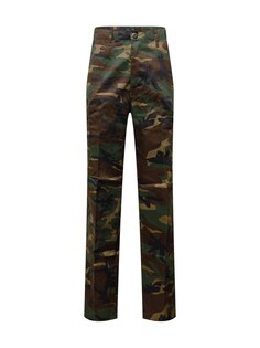 Обычные брюки-карго Brandit, хаки/тростниковый/темно-зеленый