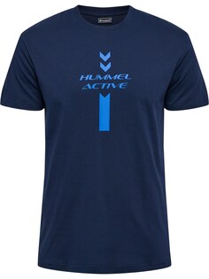 Футболка Hummel Active, синий/темно-синий
