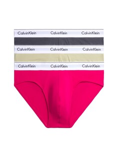 Трусики Calvin Klein, песок/графит/пурпурный