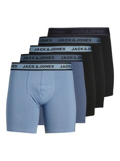 Трусы боксеры JACK &amp; JONES, темно-синий/дымчато-синий/пыльно-синий/черный