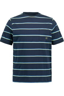 Короткая пижама JP1880, синий кобальт/ночной синий