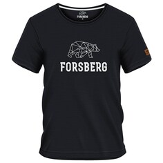 Футболка FORSBERG, черный Форсберг