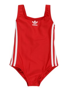 Купальник Adidas Adicolor 3-Stripes, красный