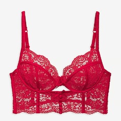 Бюстгальтер For Love &amp; Lemons Creamsicle Lace Underwire, красный