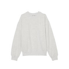 Свитшот Victoria&apos;s Secret Cotton Fleece Oversized, светло-серый