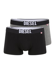 Трусы боксеры Diesel Damien, пестрый серый/черный