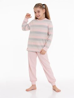 Пижамный комплект для девочки с круглым вырезом Myhanne