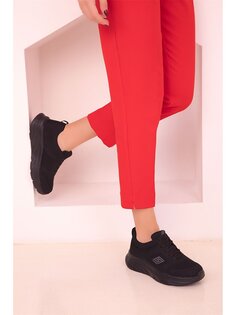 Женская спортивная обувь на шнуровке Soho Exclusive, новый черный