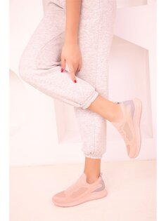 Женская спортивная обувь с сетчатой отделкой Soho Exclusive, пудрово-розовый