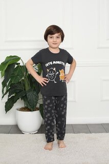 Пижамный комплект с короткими рукавами для мальчика DomiKids, смешанный