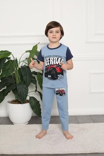 Пижамный комплект с короткими рукавами для мальчика DomiKids, смешанный