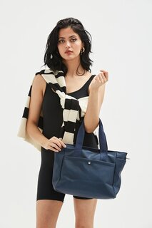 Женская сумка через плечо Milena с длинным ремешком, темно-синяя Minebag