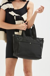 Женская сумка через плечо Milena с длинным ремешком, черная Minebag