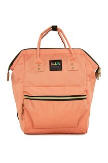 Рюкзак с металлическими полями Bagmori, пудрово-розовый