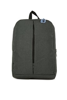 Рюкзак, сумка для ноутбука с прострочкой Bagmori, черный