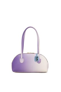 Овальная сумка с градиентом на длинном ремешке Bagmori, фиолетовый