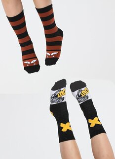 Комплект из 2 носков для мальчика Fox&amp;Dino Casabony