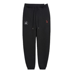 Спортивные штаны Jordan J Cny Pant New Year&apos;s Edition Logo Embroidered, Черный