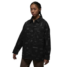 Куртка-рубашка Nike Jordan Women&apos;s Style, черный