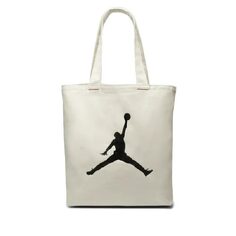 Сумка-тоут Nike Air Jordan, белый/черный
