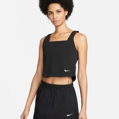 Топ Nike Sportswear Women&apos;s Jersey Cami Tank, черный