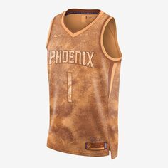 Майка Nike Devin Booker Phoenix Suns 2023 Select Series Men&apos;s Nike Dri-FIT NBA Swingman Jersey, коричневый