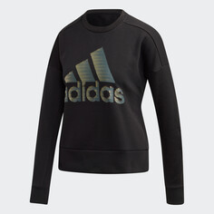 Свитшот Adidas Sportswear ID Glam, черный