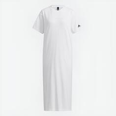 Женское платье-футболка Adidas Sport Performance, белый