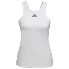 Женский топ Adidas Tennis Y-Tank W, белый