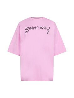 Рубашка оверсайз Public Desire Curve, розовый