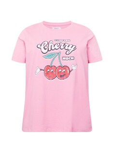 Рубашка ONLY Curve TESSA, светло-розовый