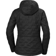 Утепленная куртка с капюшоном Lifaloft женская Helly Hansen, цвет Black Matte