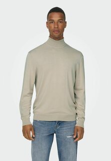 Свитер ONSWYLER LIFE ROLL NECK NOOS Only &amp; Sons, светло-серый