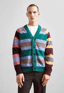 Кардиган BUTTON THRU PS Paul Smith, изумрудно-зеленый