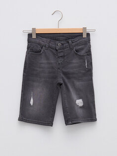 Хлопковые джинсовые шорты для мальчиков LCW Kids