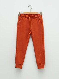 Спортивные брюки-джоггеры для мальчиков с эластичной резинкой на талии LCW Kids, матовый оранжевый